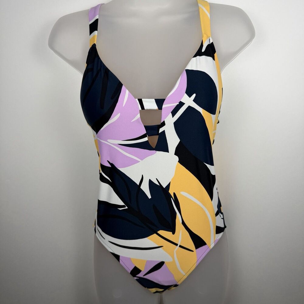 Seafolly Cut Copy Deep V Maillot One Piece Swimsuit Women’s Size US 8/AU 10 New